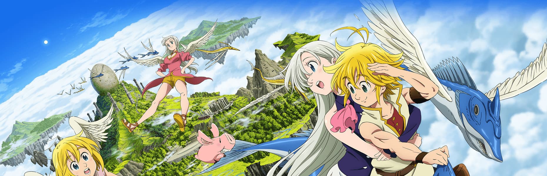 Banner for The Seven Deadly Sins the Movie: Prisoners of the Sky